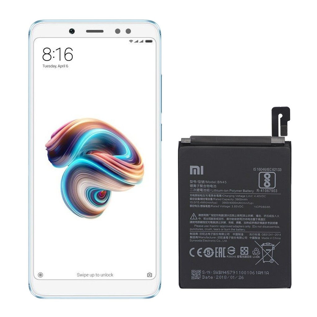 تعویض باتری شیائومی ردمی نوت 5 پرو - Xiaomi Redmi Note 5 Pro