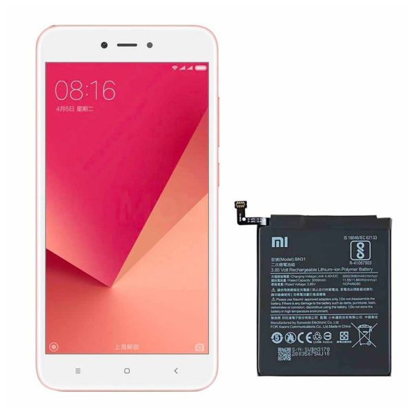 باتری شیائومی ردمی نوت 5 ای - Xiaomi Redmi Note 5A